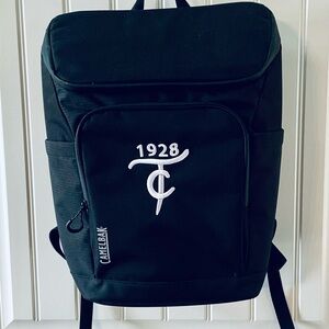 CamelBak Black Backpack with White Custom 1928 Logo
